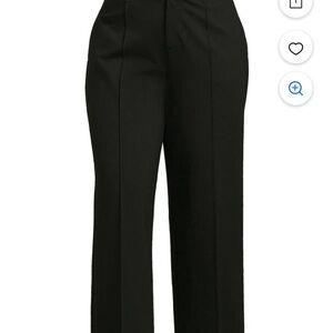 Terra & Sky Black wide leg plus Dress Pant 16W